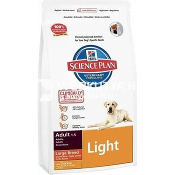 Hill's SP Canine Adult Light Chicken Large Breed 2x12 kg