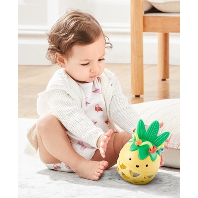 SKIP HOP Chrastítko Farmstand Roll-Around Ananas
