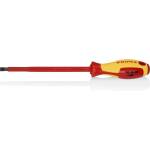 KNIPEX Отвертка шлиц 8.0, VDE 1000V жълто-червена ръкохватка 295мм, - K982080 (K982080)