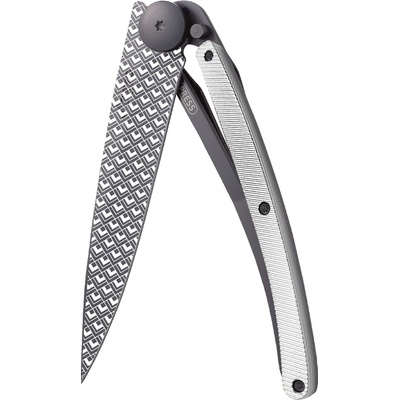 Deejo 1GM03 37g black Aluminium collection Quadratic light grey