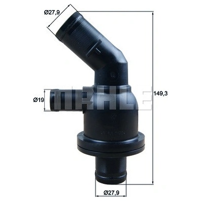 MAHLE ORIGINAL Termostat, chladivo TH5587