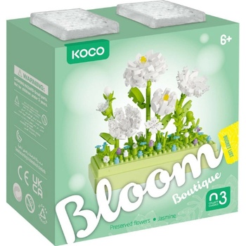 KOCO Stavebnice mini Jasmín 285ks