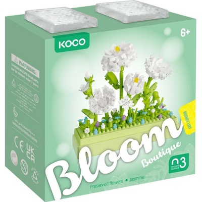 KOCO Stavebnice mini Jasmín 285ks