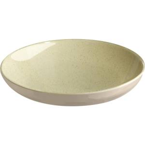 Emile henry (Франция) Керамична чиния emile henry salad plate салатена - цвят бледозелен и екрю (eh 8920-m0)