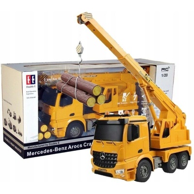 Jamara Mercedes-Benz Arocs CRANE 4WD autožeriav licencované funkčné žeriav zvuk LED RTR 1:20