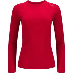 Aclima Дамско мериносово термобельо Aclima Women's WW Crew Neck Merino base layer - Jester Red - размер XS (115-0292-1111)