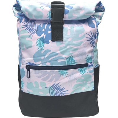 Tapple Černo-modro-šedý s květinami Bellinda 33 l