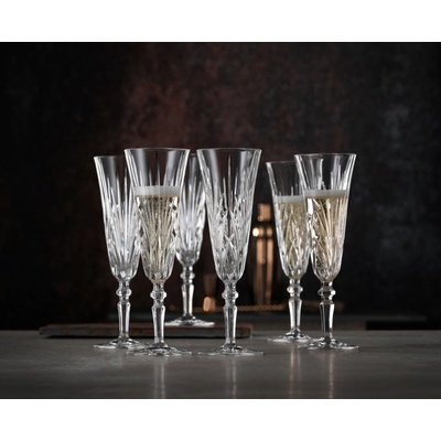 Nachtmann 6 pohárov na šampanské Palais 140 ml
