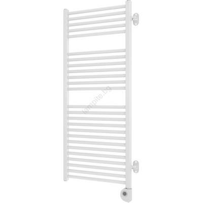 Vertaduro - Радиатор за баня с термостат MEG 600W 118x50 cm бял (VR0012)