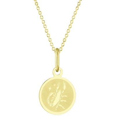 Gemmax Zlatý řetízek se znamením štír GUSYN-35881-36261