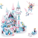 Stavebnice Sluban Sluban B0789 Ľadový hrad pre zimné víly