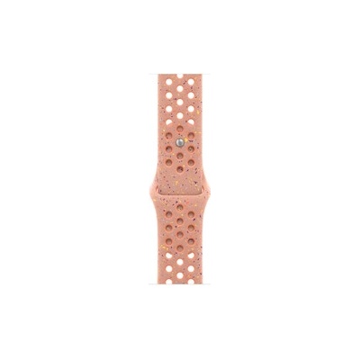 Apple Watch 46mm Band: Alpenglow Pink Nike Sport Band - M/L (mgc74zm/a)