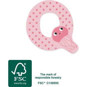 Small Foot písmeno Q