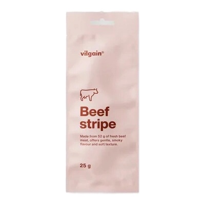 Vilgain Beef Stripe proteínový snack 25 g