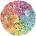 Ravensburger - Puzzle Flowers round 500 - 500 piese