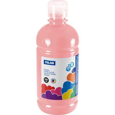 Farba temperová MILAN 500ml bledo ružová