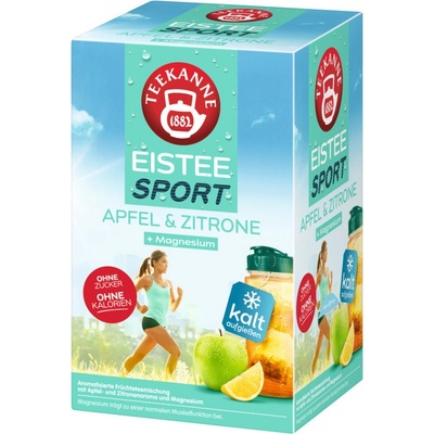 Teekanne Cool Sport Apfel Zitrone 18 x 2,5 g