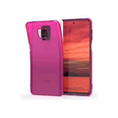 kwmobile Прозрачен калъф за Xiaomi Redmi Note 9S / 9 Pro / 9 Pro Max - розов