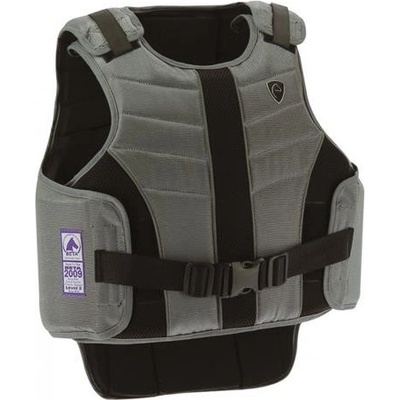 Equitheme Dětská jezdecká bezpečnostní vesta Articulé šedá