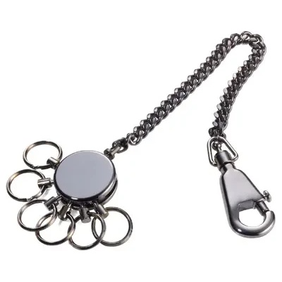 TROIKA Ключодържател Troika-PATENT CHAIN, полиран (KR10-60/GM)