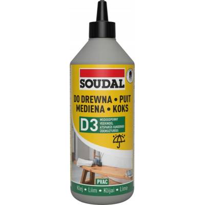 SOUDAL LEPIDLO NA DŘEVO D3 VODĚODOLNÉ 65A 750 ml