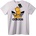 NOONEBRAND Garfield x Adidas Тениска - XL, White