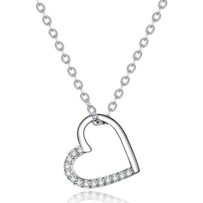 P&J Jewellery Stříbrný Zavěšené srdce SN06