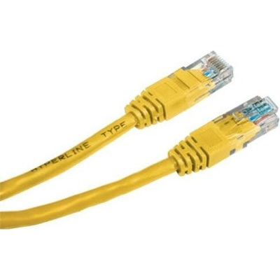 Premiumcord sputp070Y Patch, UTP RJ45-RJ45 level 5e, 7m, žlutý