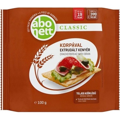 Abonett Extrudovaný chlieb s pšeničnými otrubami 100 g