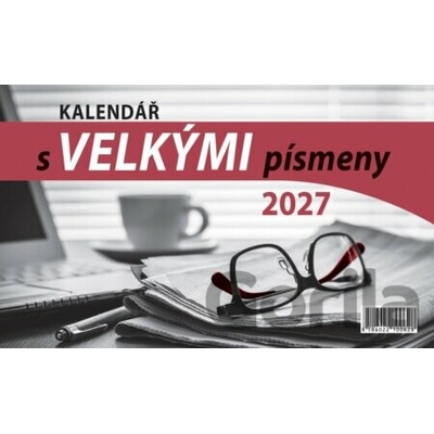 Spektrum grafik Stolní S VELKÝMI PÍSMENY řádky 2027