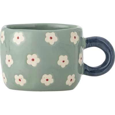 Bloomingville Hrnček na espresso Nini Flowers Blue 110 ml