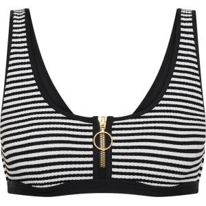 Seafolly Дамско бикини горнище Seafolly Clubhouse Zip Front Tank Top Bikini top - Black - размер 38 (EU) (150-6629-0314)