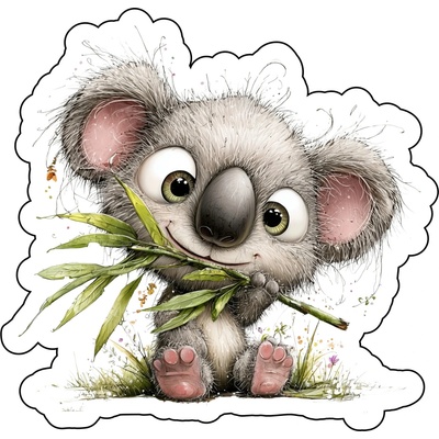 Pískacia koženková nášivka Koženková pískacia nášivka Koala Velkost: PÍSKLE! malé