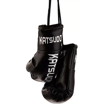 Katsudo Миниатюрни боксови ръкавици Katsudo, черни (7020.black)