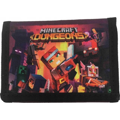 MINECRAFT rozkladacia peňaženka vzor M5