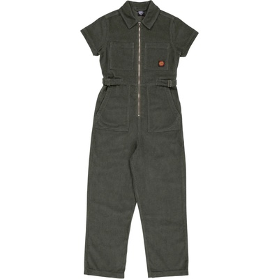 Santa Cruz Дамски гащеризон Santa Cruz Women's Line Up Utility Jumpsuit - Dark Moss - размер 6 (UK) (102-4928-0111)