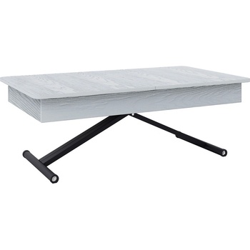 IVM BG Разтегателна маса Мохито с плот МДФ фурнир - бяла