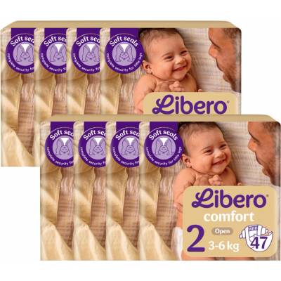 Libero Comfort Plienka 3-6kg Newborn 2 376ks