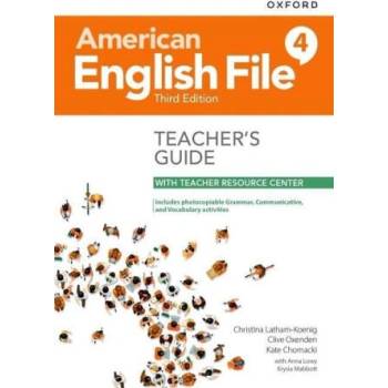 Image 1 of American English File Level 4 Teacher's Guide with Teacher Resource Center | Christina Latham-Koening