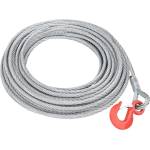 vidaXL Стоманено въже за тирфор 1600 кг 20 м (146675)
