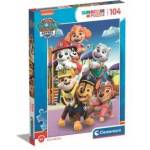 Clementoni Paw Patrol super puzzle 104pcs