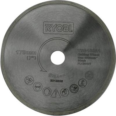 Ryobi Diamantový řezný kotouč178 x 25,4 mm 5132002694