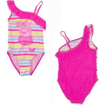 Dievčenské jednodielne plavky Prasiatko Pepina Peppa Pig