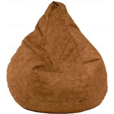 Pufrelax Пуф круша за деца 4-14 г. , 160л. , Nirvana Light - Mecca, Перящ се калъф, Пълнеж от Полистиролни перли, Гама Premium