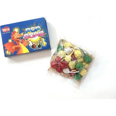 BOUCHACÍ KULIČKY POP BOMB 4/40/25 25 ks Čína K1101LB