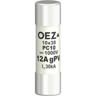 OEZ LETOHRAD OEZ Pojistka polovodičová 12A PC10 gPv OEZ:41240