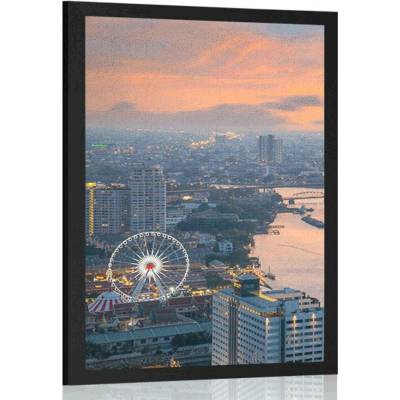 Plakát Bangkok - 20x30 white