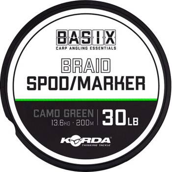 Korda Šnúra Basix Spod/ Marker Braid 200m 30lb