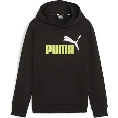 Puma ESS + 2 COL Big Logo Hoodie FL B čierna