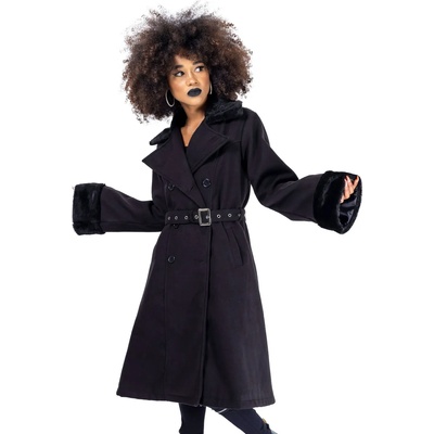 ROCKABELLA дамско палто rockabella - nesta- ЧЕРЕН - poi1251